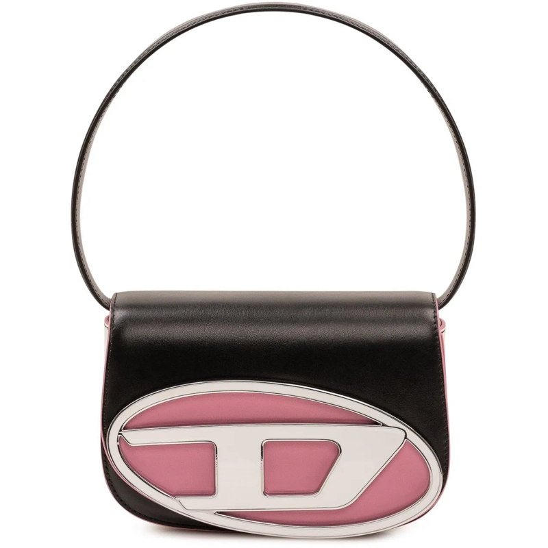Diesel Schultertasche 1DR Borsa a Spalla schwarz
