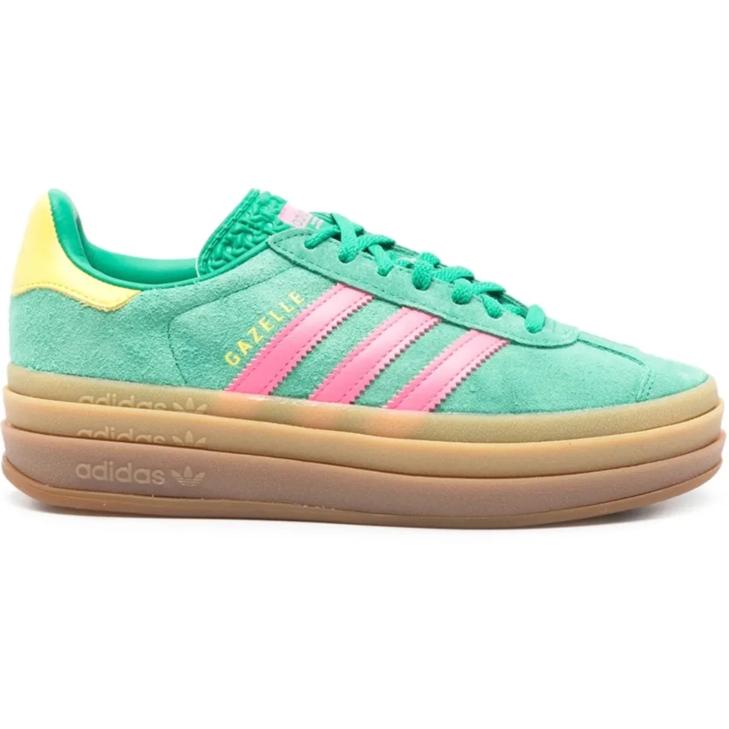 Adidas Sneaker basse Gazelle Bold W Cougrn/lucpnk/pursul grün