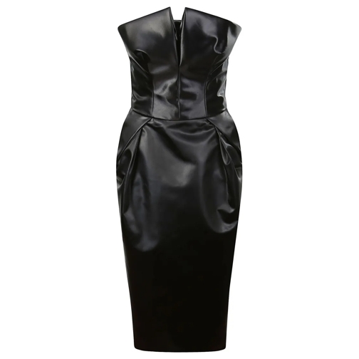 Maison Margiela Midi-Kleider Midi Dress Black