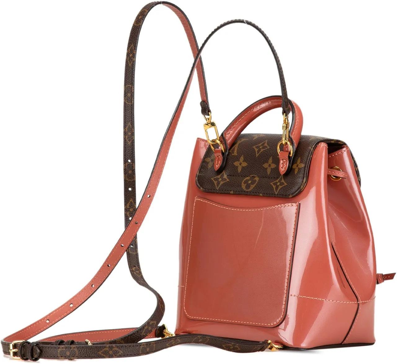 Louis Vuitton Rugzakken 2019 Monogram Vernis Hot Springs in poeder roze