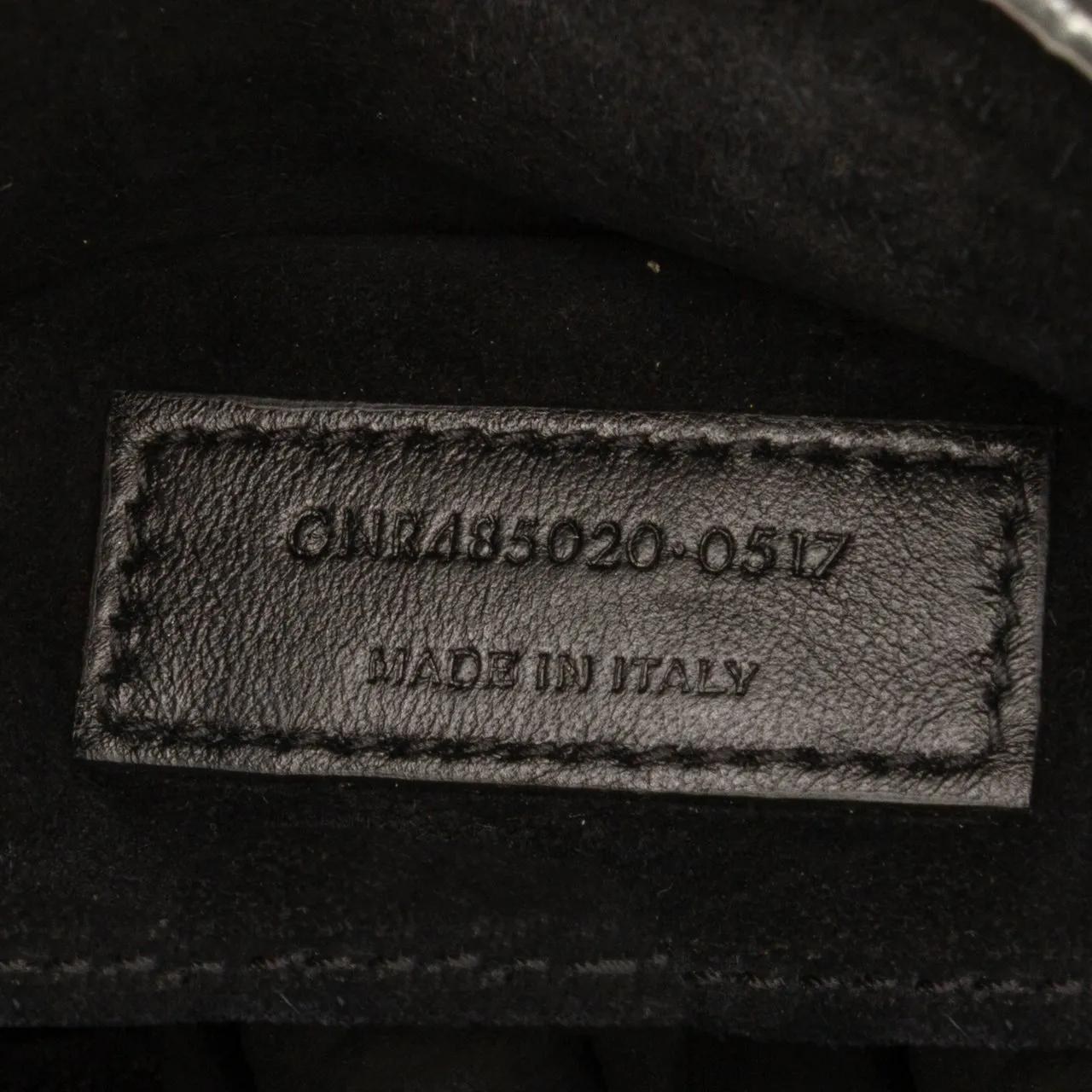 Thumbnail - Saint Laurent Hobo Bags - Nano Metallic Crinkled Calfskin Supple Sac De Jour - Gr. unisize - in Silber - für Damen