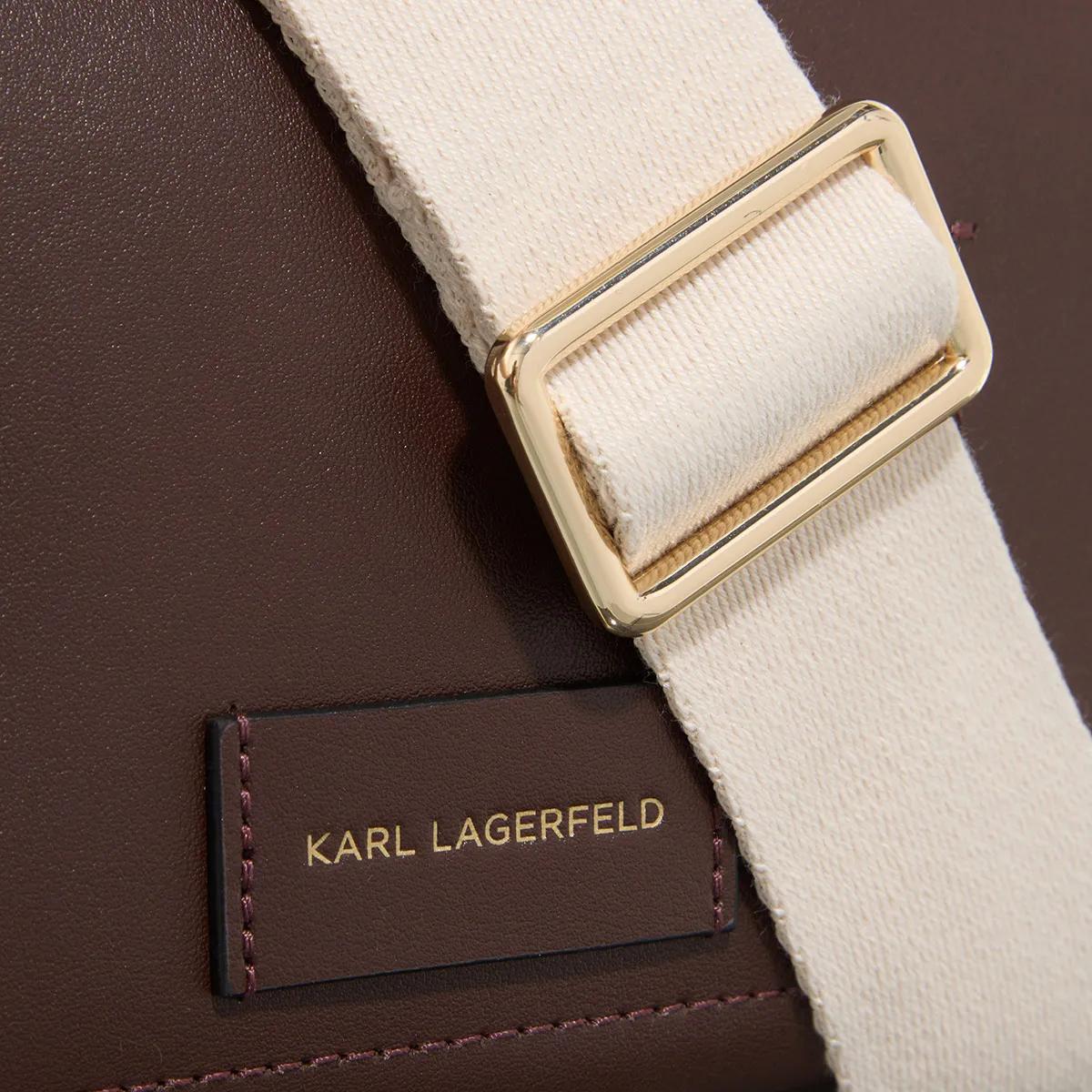 Karl Lagerfeld Crossbody bags K Circle Camerabag Perforated in bruin