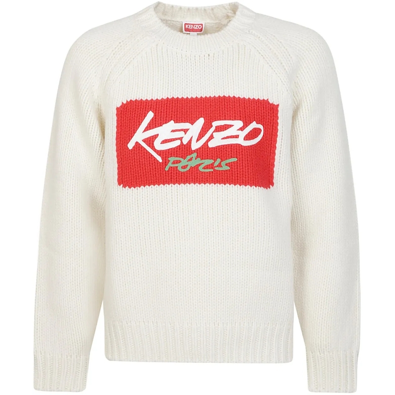 Kenzo  Rws Kenzo Futura Sweater White weiß