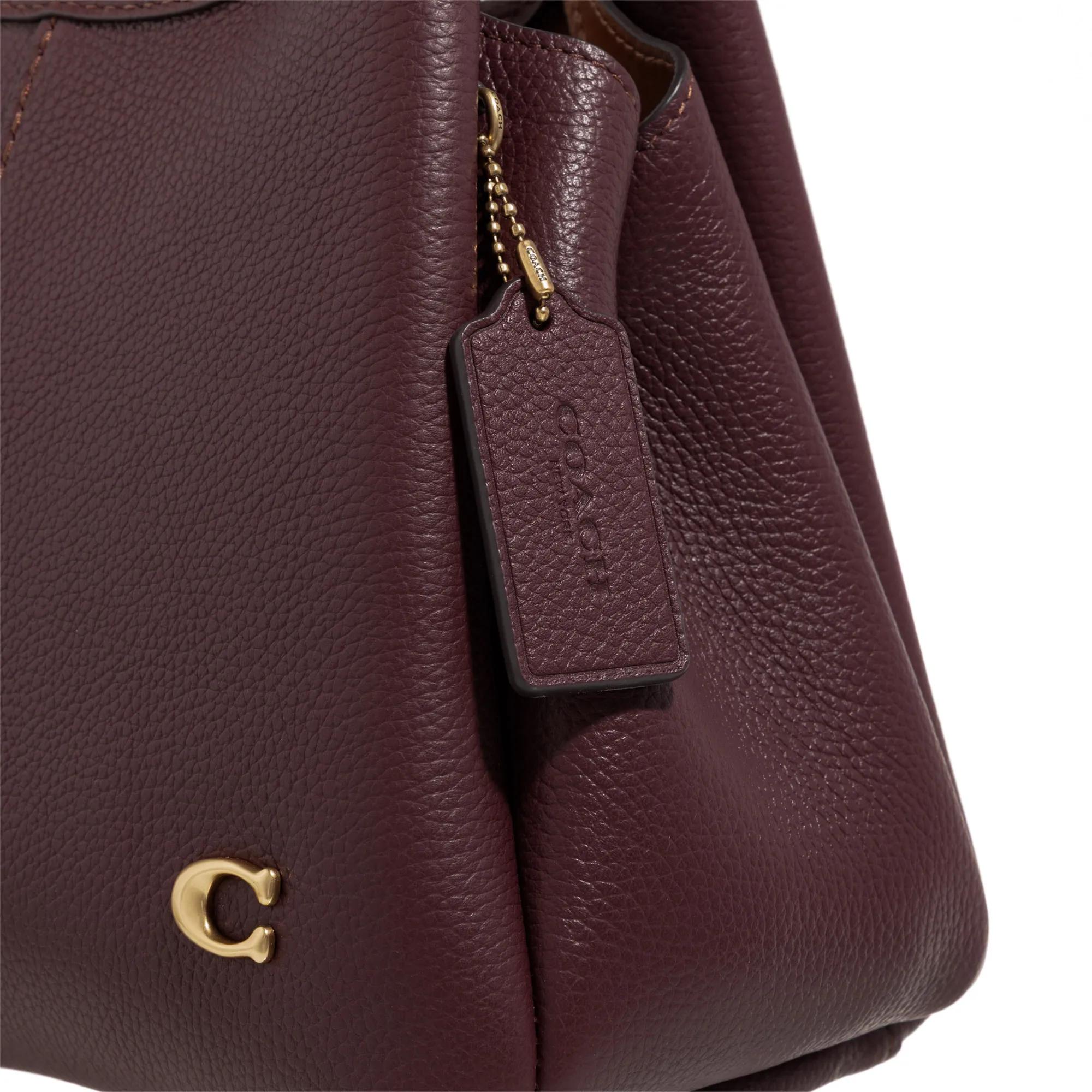 Thumbnail - Coach Crossbody Bags - Polished Pebble Leather Lana Shoulder Bag 23 - Gr. unisize - in Rot - für Damen