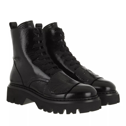 N°21 Boots Black Laarzen met vetersluiting