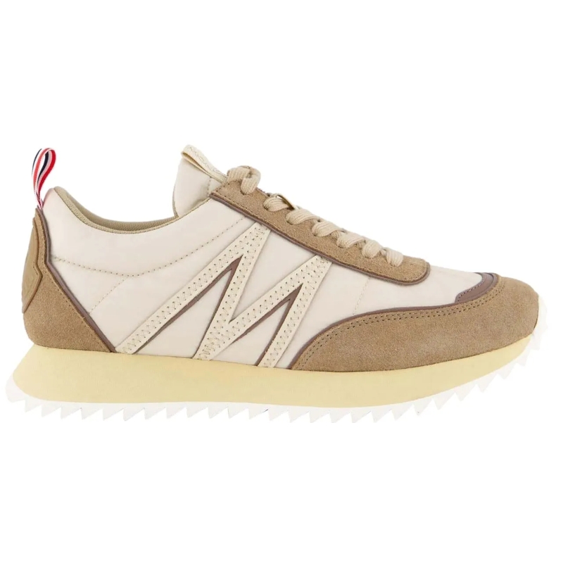 Moncler Low-Top-Sneaker Heren Pacey Sneakers Beige beige