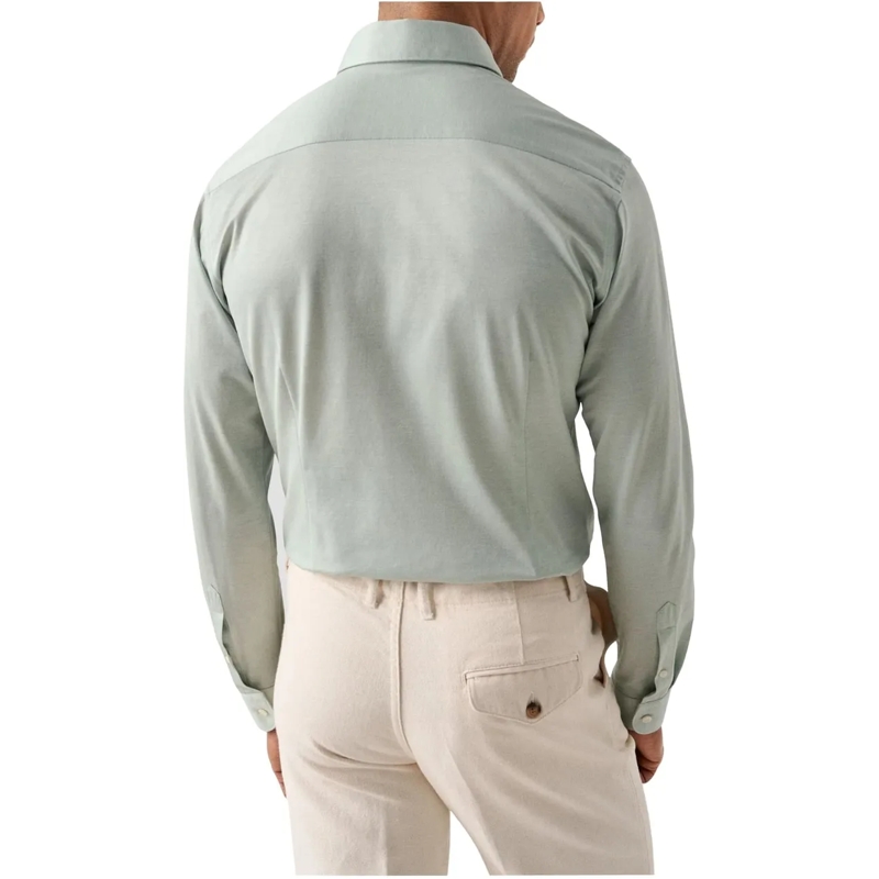 Eton  Eton Filo De Scozia Oxford Shirt Lange Mouw Overhe grün(Image 4)