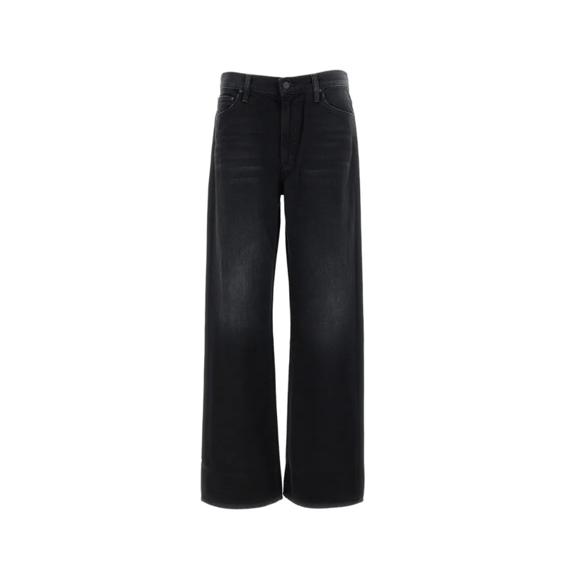 Mother Jeans The Dodger Sneak Jeans Black