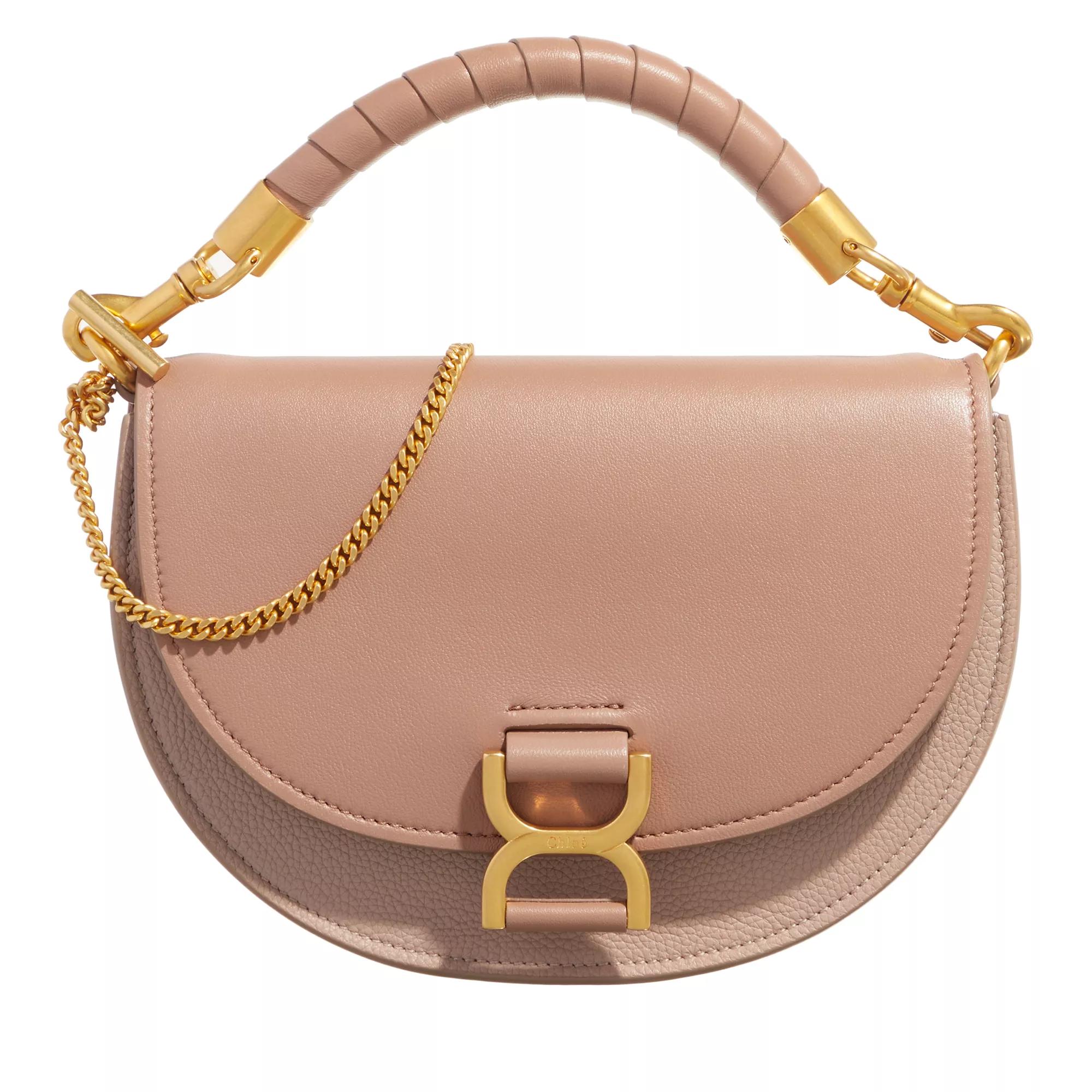 Chloé Crossbody Bags - Marcie Chain Flap Bag - Gr. unisize - in Gold - für Damen