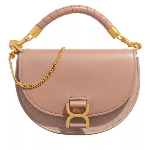 Chloé Marcie Chain Flap Bag Woodrose Crossbody Bag