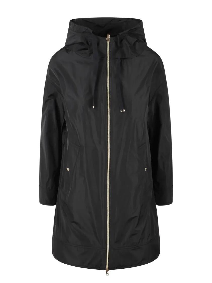 Thumbnail - Herno - New Techno Taffeta` Parka Jacket - Größe 48 - schwarz