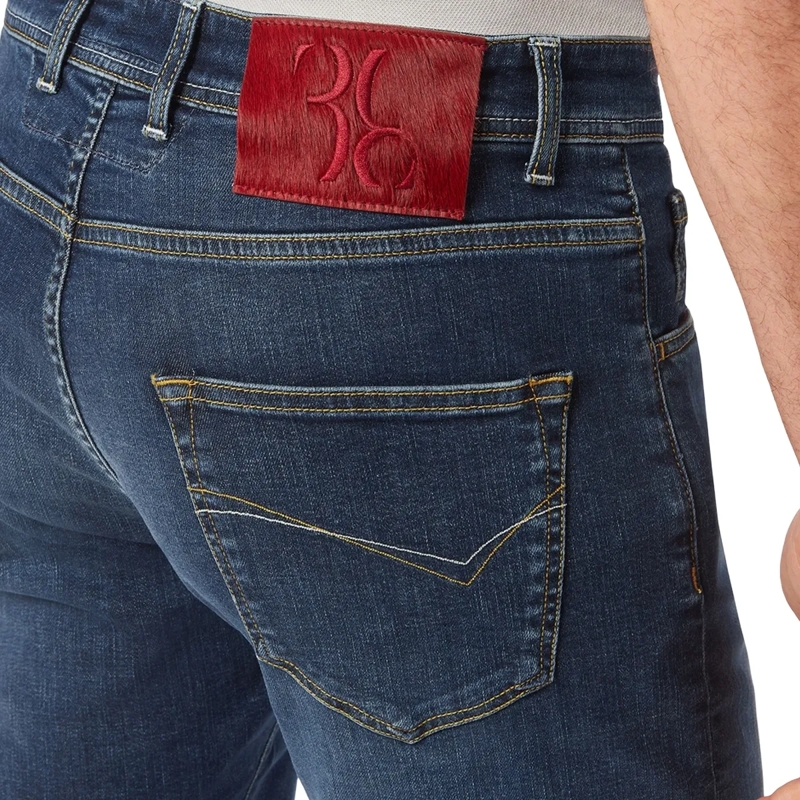 BILLIONAIRE Jeans mit geradem Bein Jeans Regular Fit blau(Image 2)