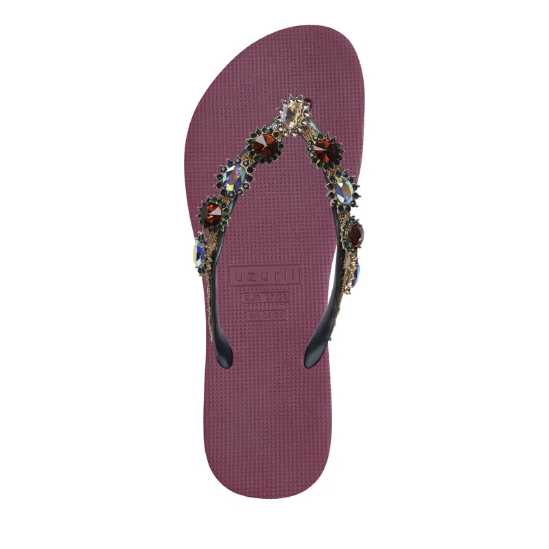 UZURII Flip Flops Zehentrenner Monroe bordeaux(Image 2)