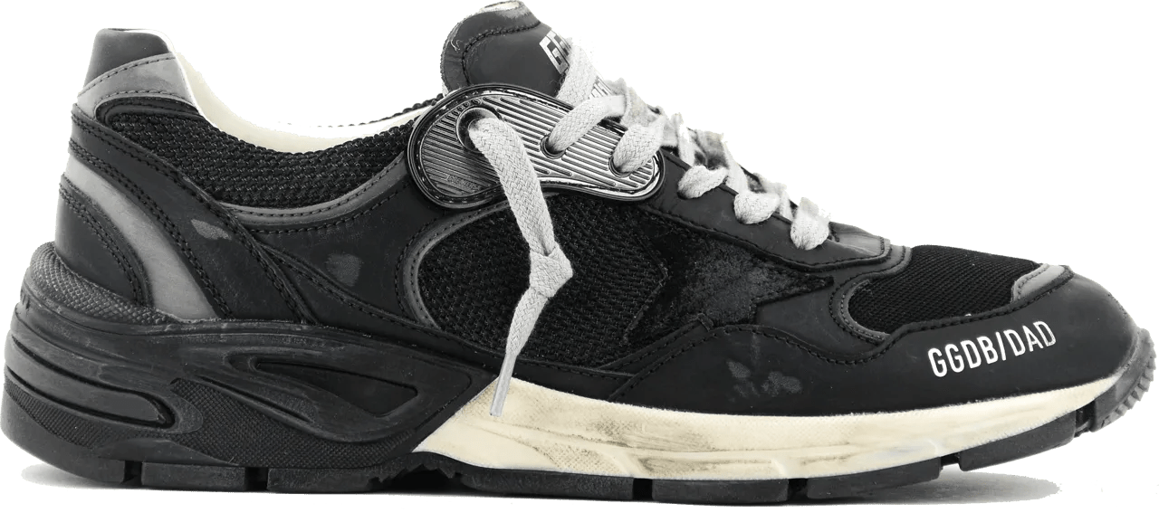 Golden Goose Low-Top Sneaker - Running Dad Black Dark Grey - Gr. 45 (EU) - in Beige - für Herren