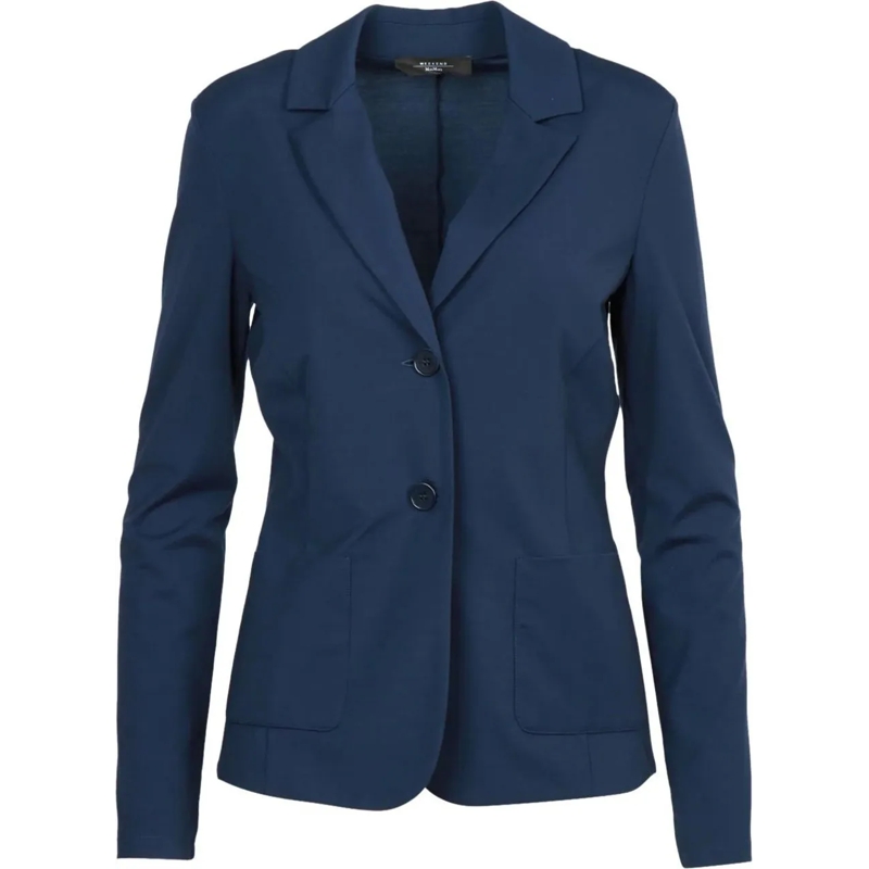 Max Mara Veste de transition Jackets Blue blau