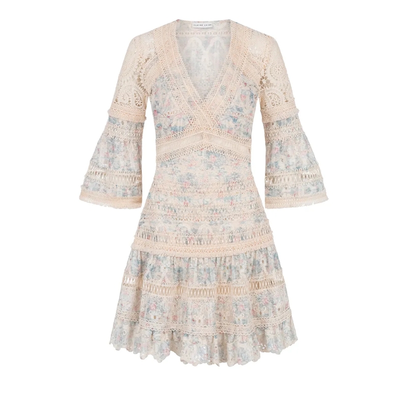 Claire Luise Minikleid Kleid blau