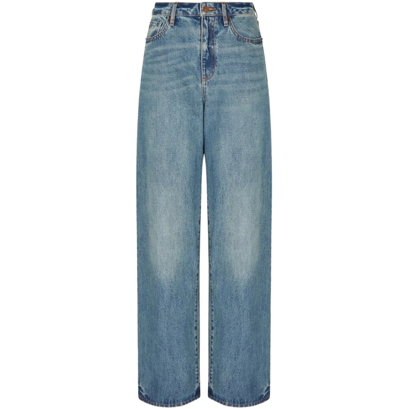 Armani Exchange Jeans mit geradem Bein Jeans Denim blau