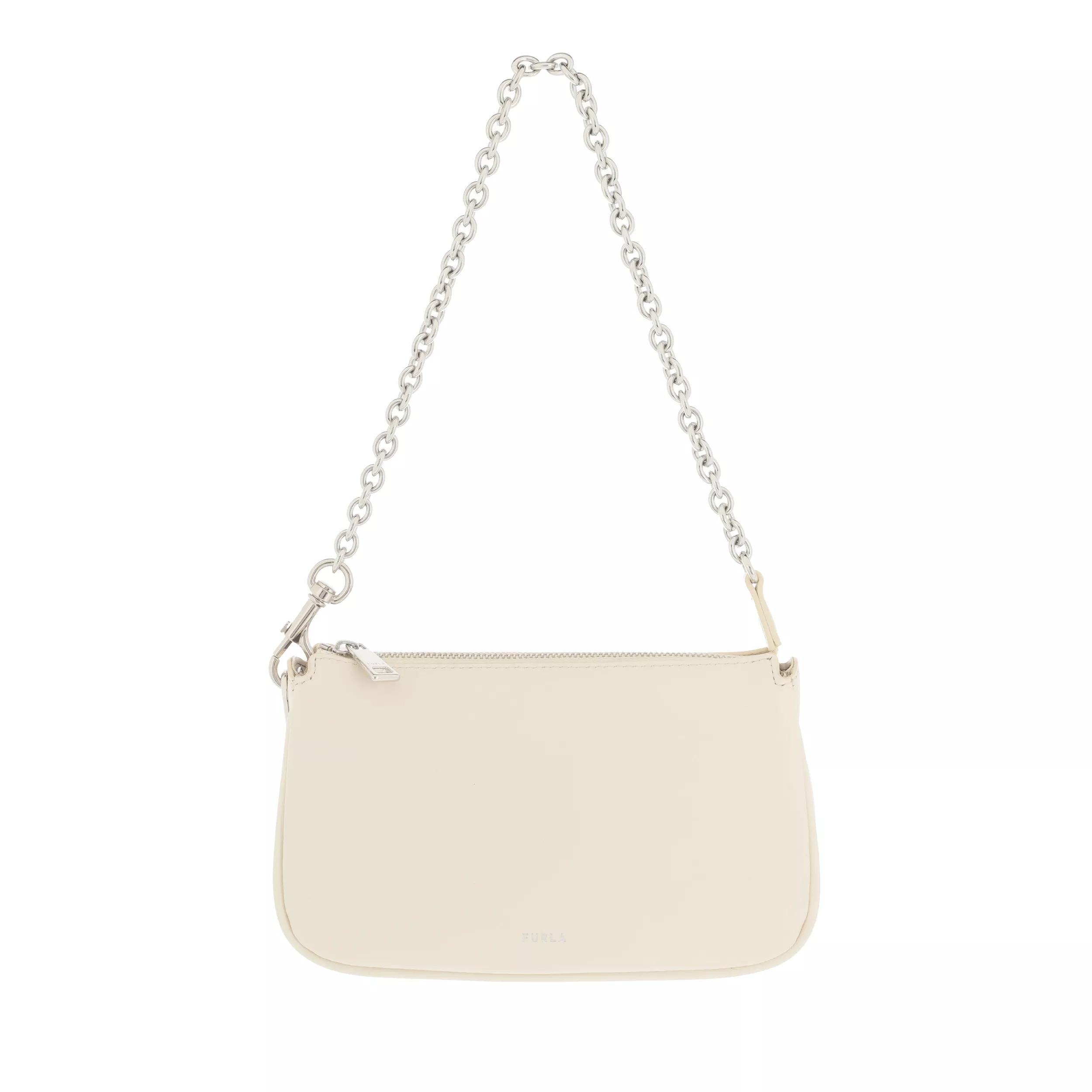 Furla Shoppers - Furla Moon Mini Shoulder Bag in crème in de sale-Furla 1