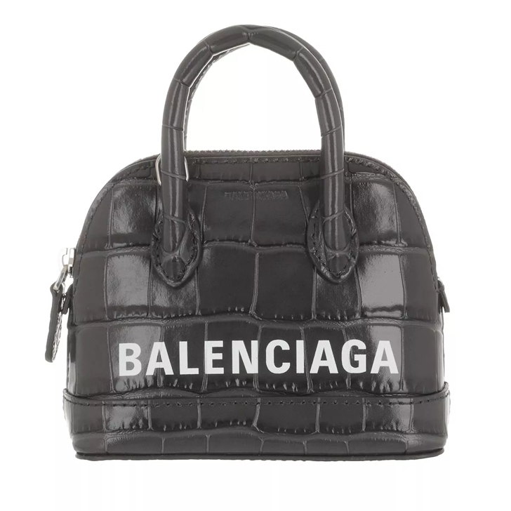 Balenciaga Ville Mini Crossbody Bag Light Grey Micro Bag