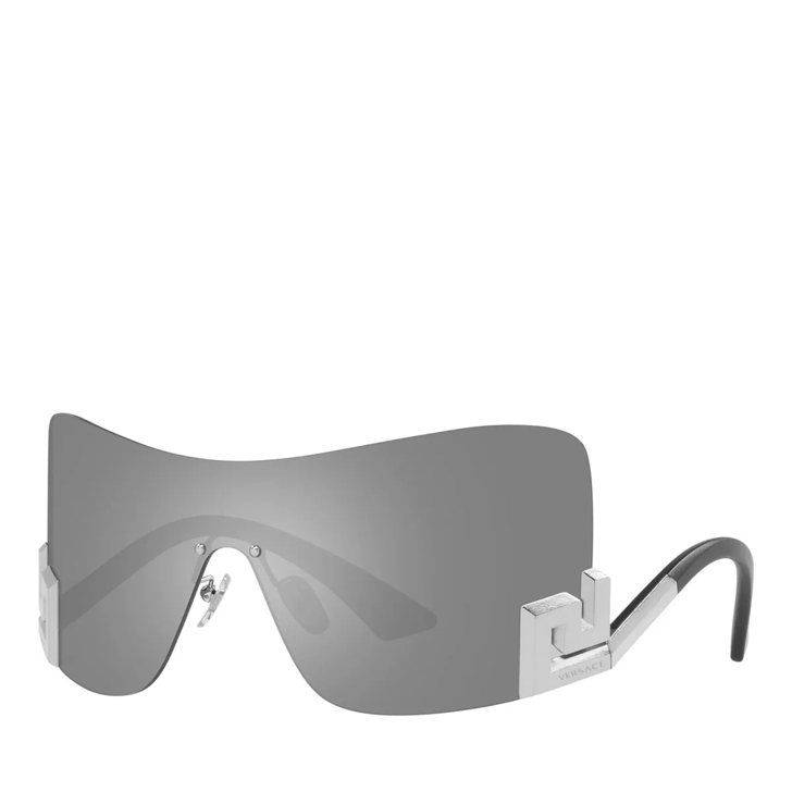 Versace sunglasses sales silver mirror