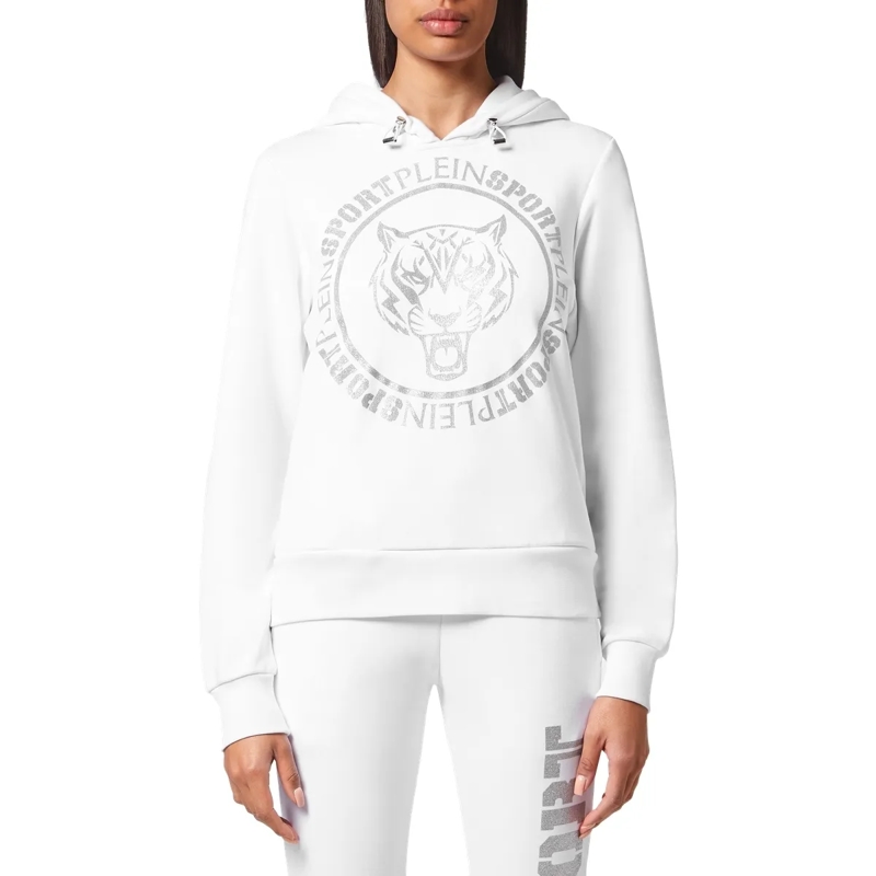 Plein Sport Top Hoodie Tiger weiss(Image 3)