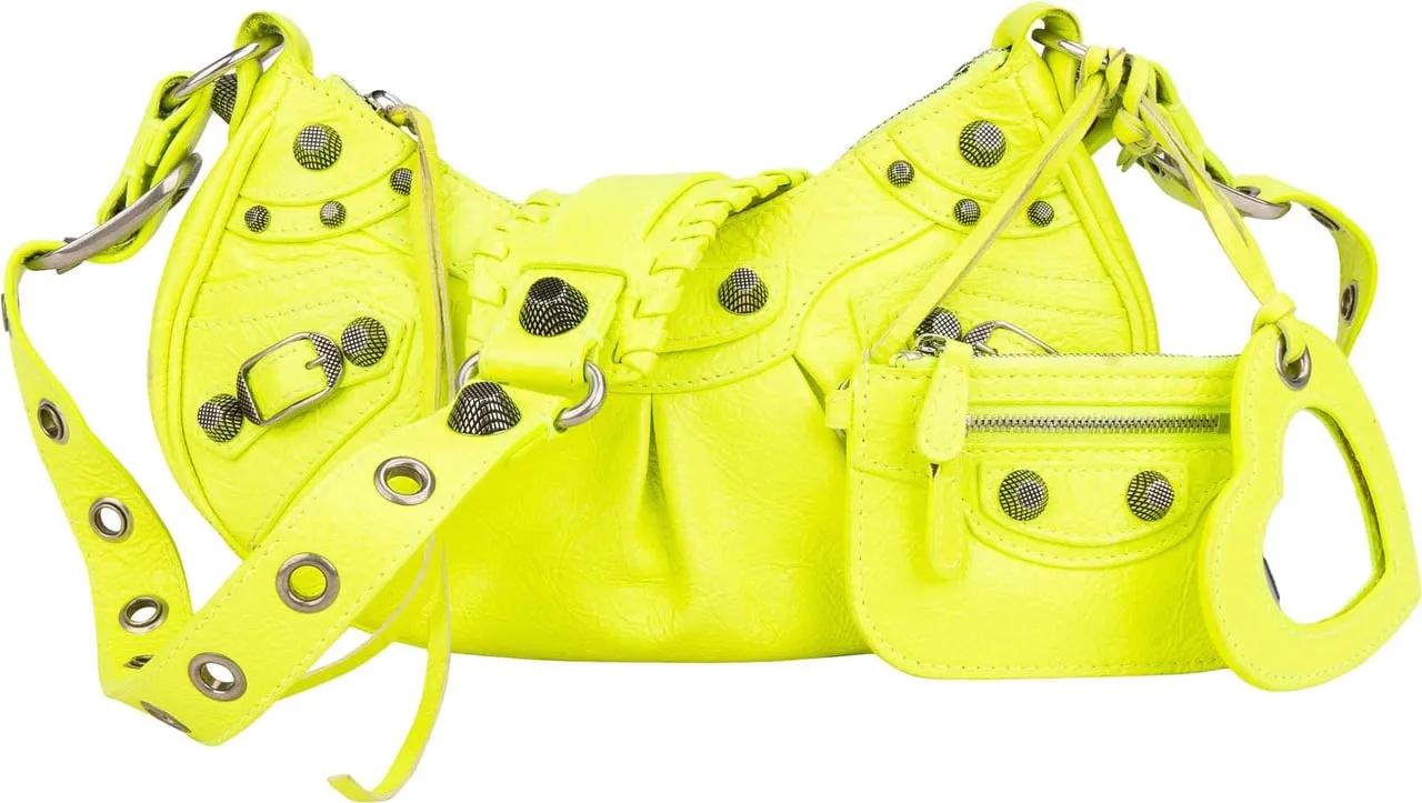 Balenciaga Crossbody Bags - Balenciaga Leather Demna Le Cagole City Crossbody - Gr. unisize - in Bunt - für Damen