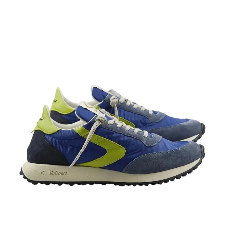Valsport Sneaker basse Vibrant Blue Sneakers With Lime Green Accents Blue