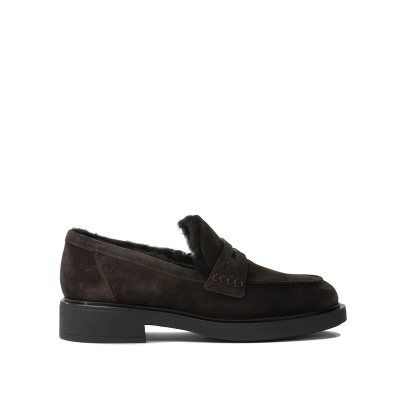 Gianvito Rossi Balletschoenen "Harris" 20 Mm Loafers Black