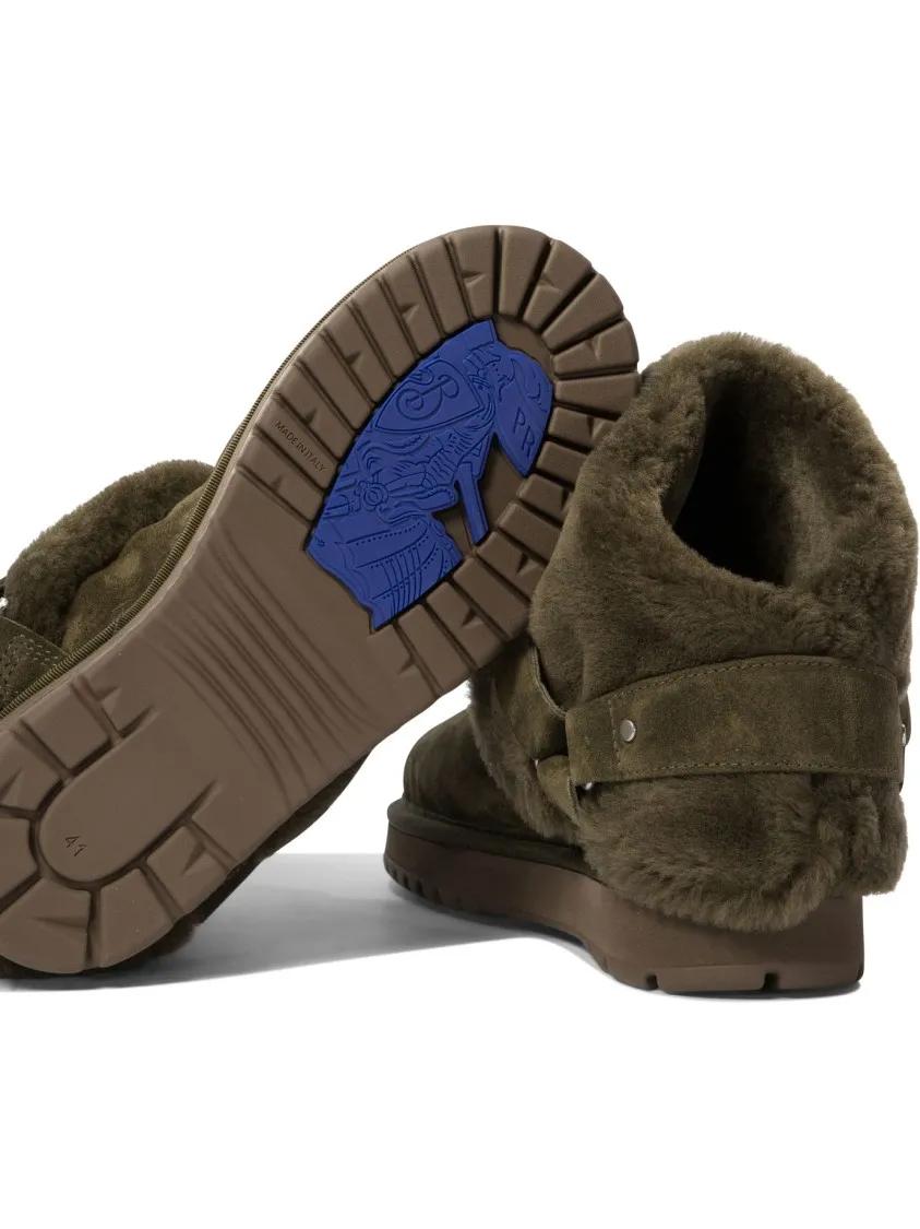 Thumbnail - Burberry Stiefel - "Chubby" Ankle Boots - Gr. 40 (EU) - in Grün - für Damen