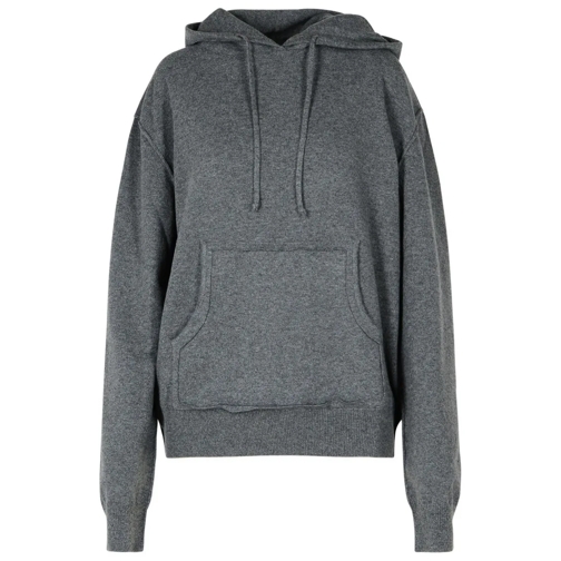 Maison Margiela Hoodie Grey Wool Blend Sweater Grey