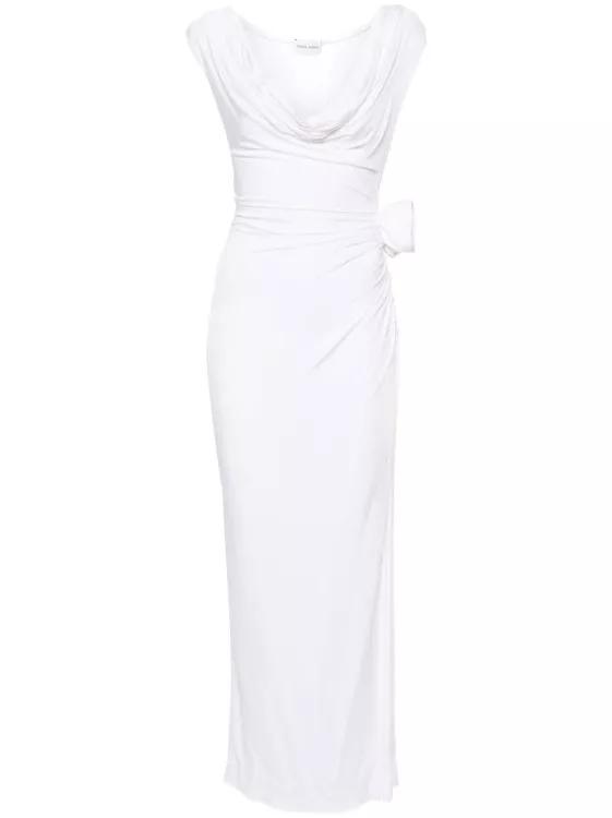 Magda Butrym - Long Dress - Größe 36 - white