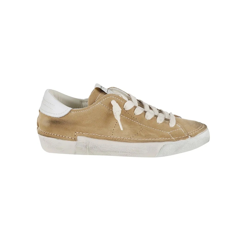 Philippe Model Lage-top sneaker Low-Top Sneakers In Goat Leather Neutrals