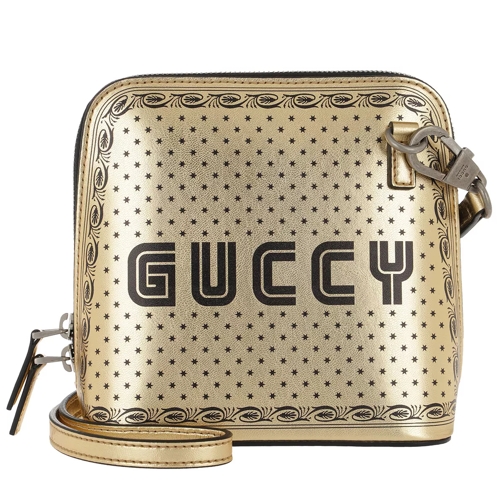 Gucci Guccy Mini Shoulder Bag Gold/Black Crossbody Bag