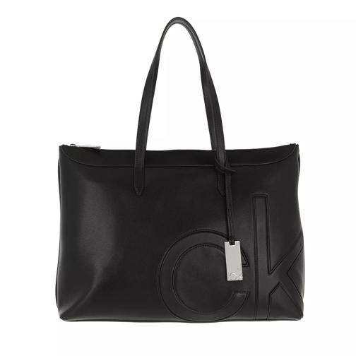 Calvin Klein Medium Shopping Bag Black Borsa da shopping