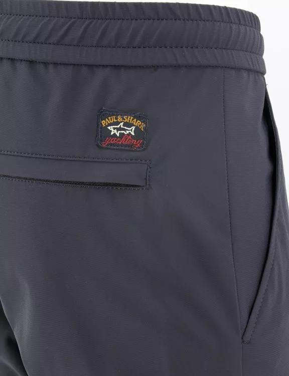 Pantalon PAUL & SHARK Cargo laine technique bleu marine bas