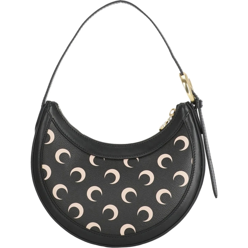 Marine Serre Sac à bandoulière Bags Black schwarz