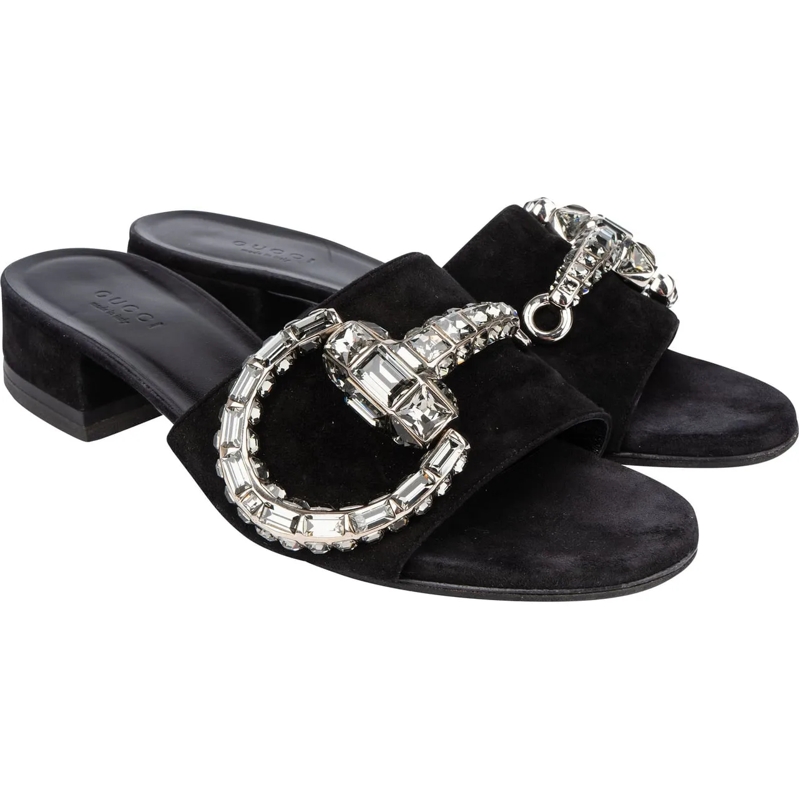 Gucci Pumps Gucci Crystal Horsebit Pumps (36,5) mehrfarbig