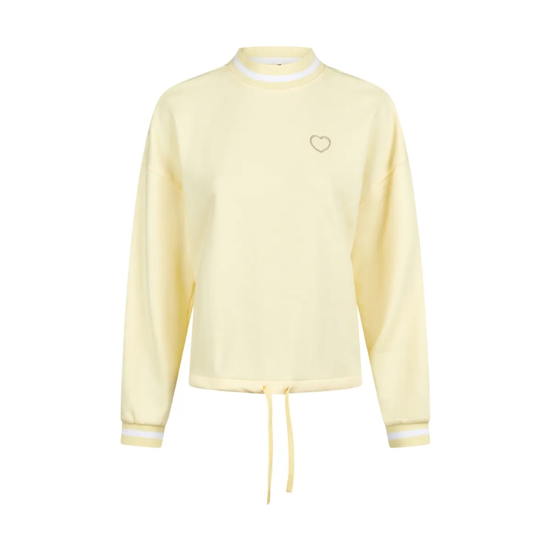 Marc Aurel Bluse Sweatshirt gelb