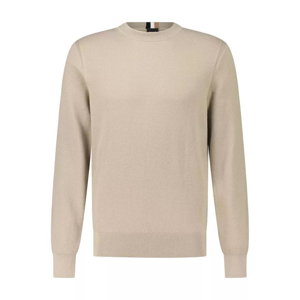 Boss - Pullover Ecaio aus feinem Strick - Größe 3XL - beige