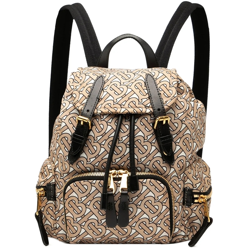 Burberry Rucksack TB Monogram Nylon Backpack braun