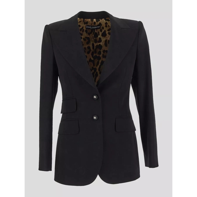 Dolce&Gabbana  Turlington' Blazer Black