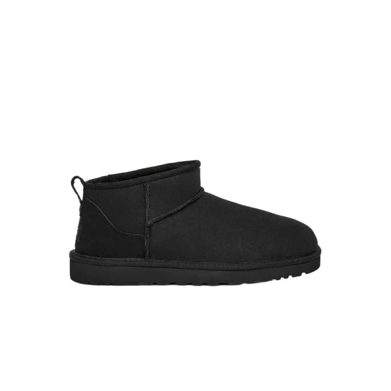UGG Stiefel Classic Ultra Mini Ankle Boots With Reinforced Hee Black