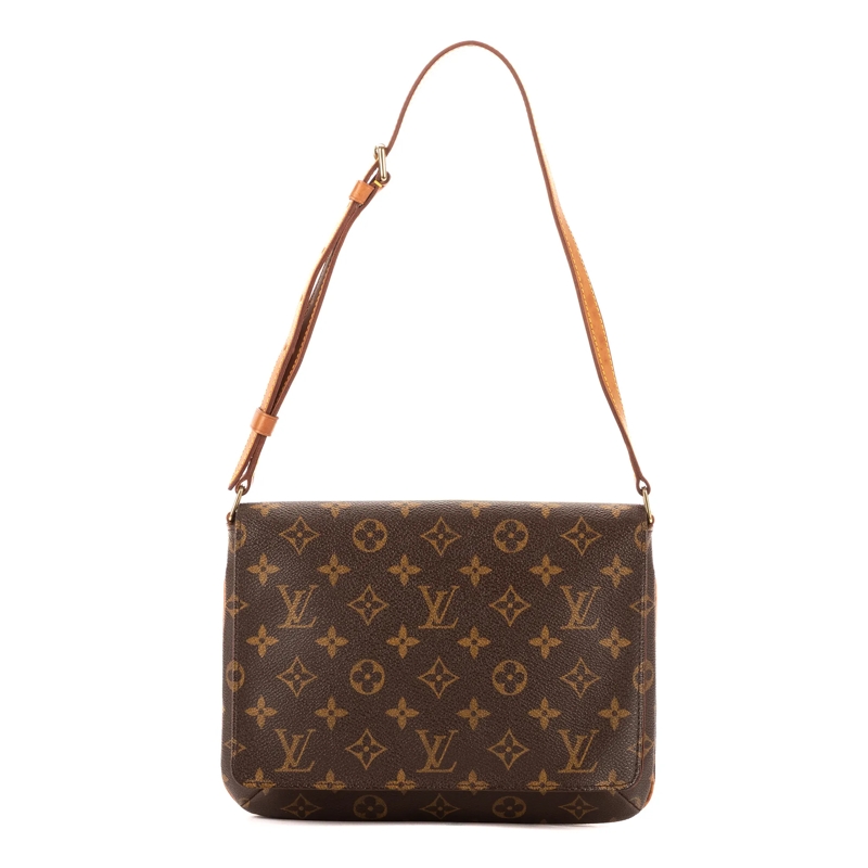 Louis Vuitton Schultertasche Musette Tango braun