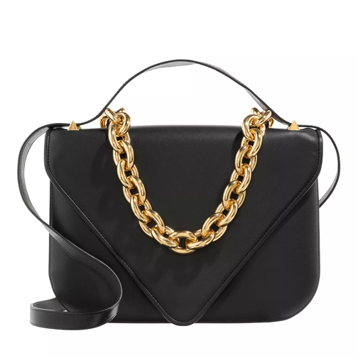 Bottega Veneta Handbags Mount Women Leather  Black Enveloptas