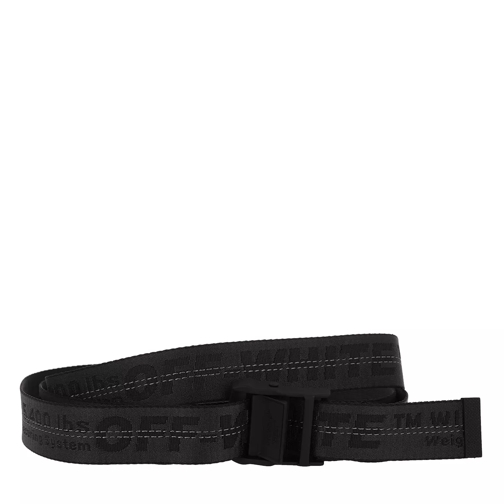Off-White Classic Industrial Belt Black Geweven Riem