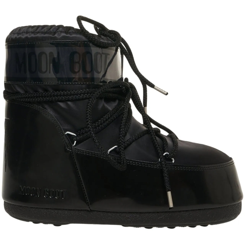 Moonboot Bottes Boots 'Icon Low Glance' schwarz