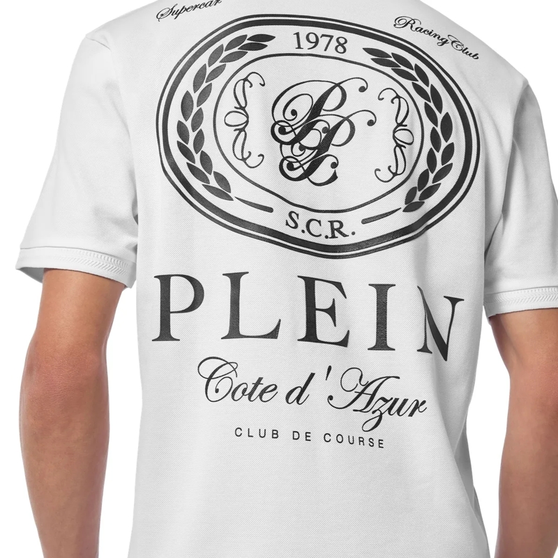 Philipp Plein Top Polohemd weiss(Image 5)