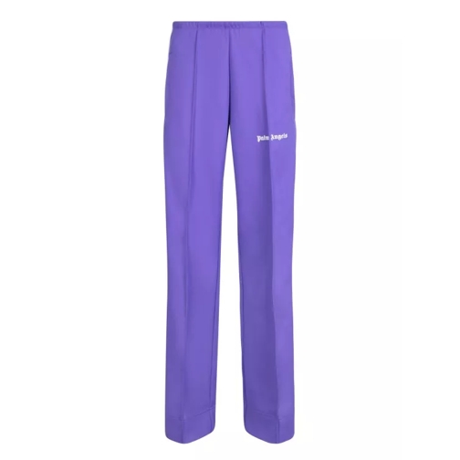 Palm Angels Purple Track Pants Purple Pantaloni da jogging