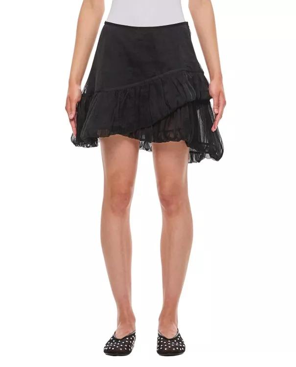 KIKO KOSTADINOV - Lozen Gathered Skirt - Größe 36 - black