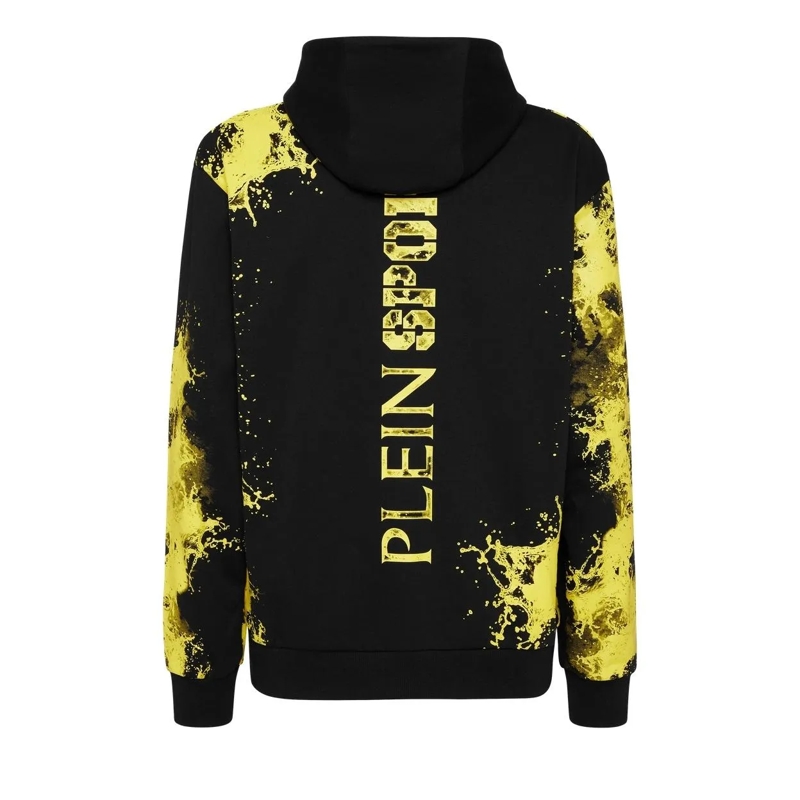 Plein Sport Sweatjacke Kapuzen-Sweatshirt Splash schwarz(Image 2)